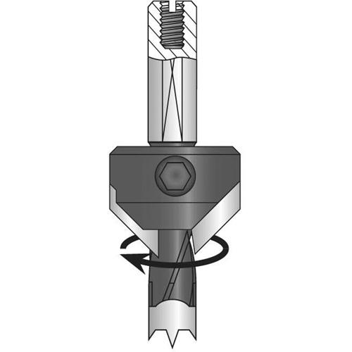 Countersinks, 18 mm, Carbide Pryde Industrial Inc.