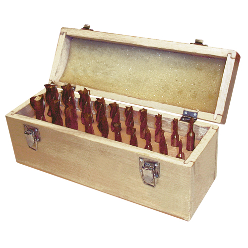 Jeu de fraises cylindriques deux tailles Pryde Industrial Inc.