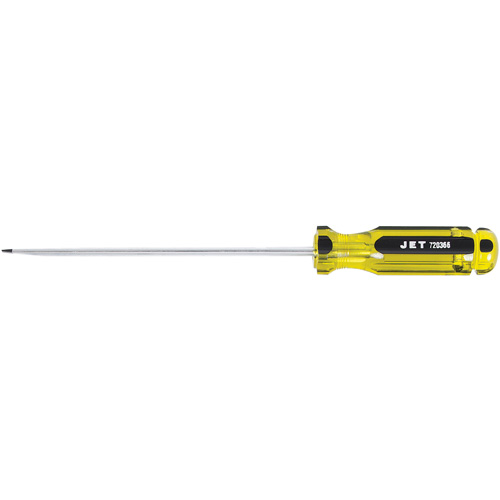 SDS-6R Slot Jumbo Handle Screwdriver, 3/16" Tip, Round, Plastic Handle Pryde Industrial Inc.