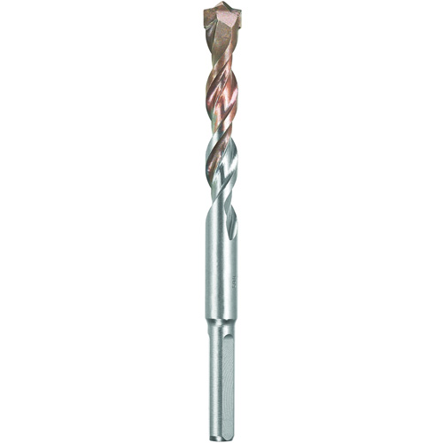 4-Flute Hammer Drill Bit, 1/2", 3-Flat Shank, Carbide Pryde Industrial Inc.
