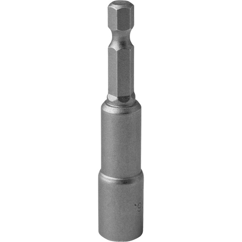 Nut Driver, 5/16" Tip, 1/4" Drive, 2-9/16" L, Magnetic Pryde Industrial Inc.