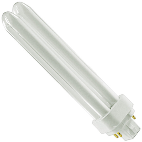 Compact Fluorescent Lamps, T4, 26 W, 3500 K, G24Q-3 Base, 12000 hrs. Pryde Industrial Inc.
