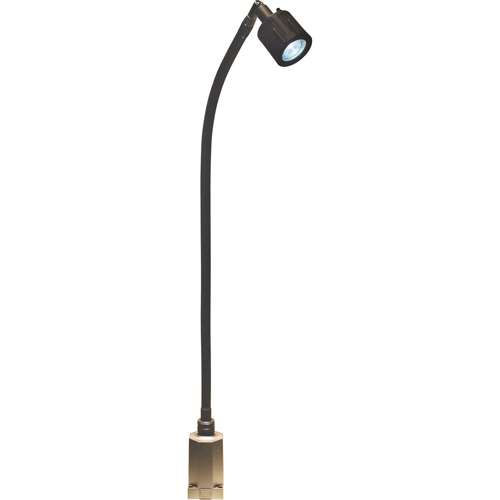 Lampe &agrave; col-de-cygne &agrave; flux &eacute;lev&eacute; de la s&eacute;rie LS, 5 W, DEL, Col 27", Noir Pryde Industrial Inc.