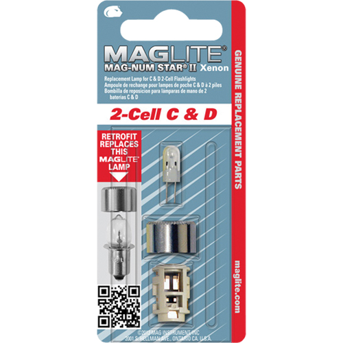 Ampoule de rechange pour lampe de poche &agrave; 2 piles C & D Pryde Industrial Inc.