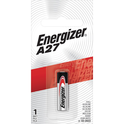 Miniature Alkaline Battery, A27, 12 V Pryde Industrial Inc.