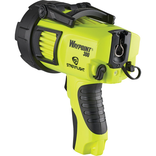 Waypoint&reg; 400 Pistol Grip Spotlight, LED, 1000 Lumens, Rechargeable Batteries Pryde Industrial Inc.
