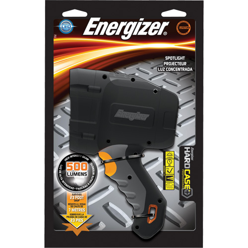 Hard Case&reg; Professional Spot Light, LED, 600 Lumens, AA Batteries Pryde Industrial Inc.