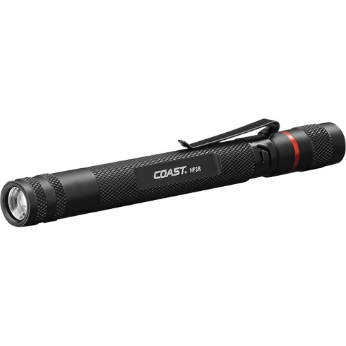 HP3R Penlight, LED, 245 Lumens, Aluminum Body, AAA/Rechargeable Batteries, Included Pryde Industrial Inc.