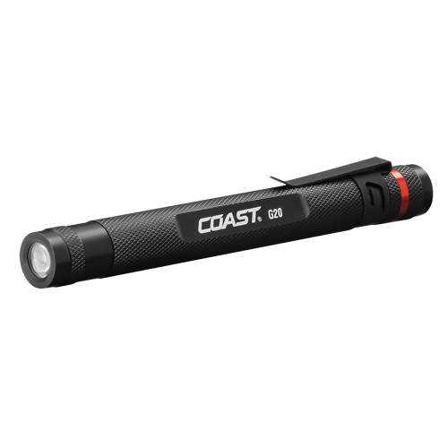 Lampe stylo G20, DEL, 36 lumens, Corps en Aluminium, piles AAA, Compris Pryde Industrial Inc.
