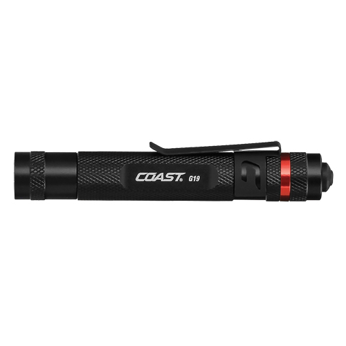 Lampe stylo G19, DEL, Corps en Aluminium, piles AAA, Compris Pryde Industrial Inc.