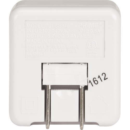 Prime&reg; High-Speed USB Charger Pryde Industrial Inc.