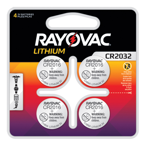 CR2032 Lithium Coin Cell Batteries, 3 V Pryde Industrial Inc.