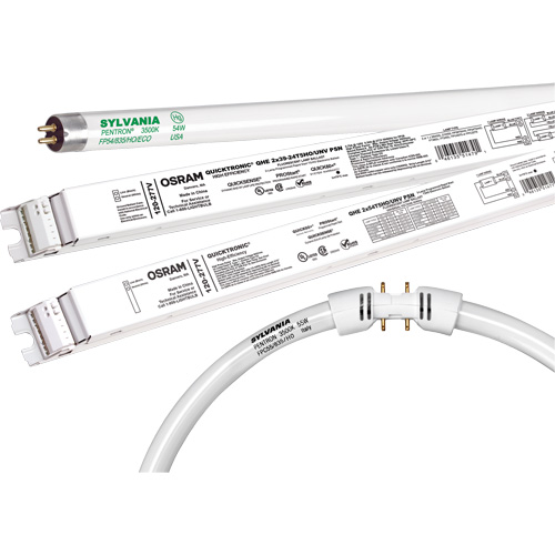 Ballast PROStart &agrave; efficacit&eacute; &eacute;lev&eacute;e QUICKTRONIC de Sylvania Pryde Industrial Inc.