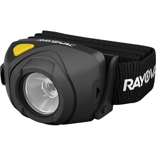 Workhorse Pro Virtually Indestructible HD Headlight, LED, 210 Lumens, 17 Hrs. Run Time, AAA Batteries Pryde Industrial Inc.