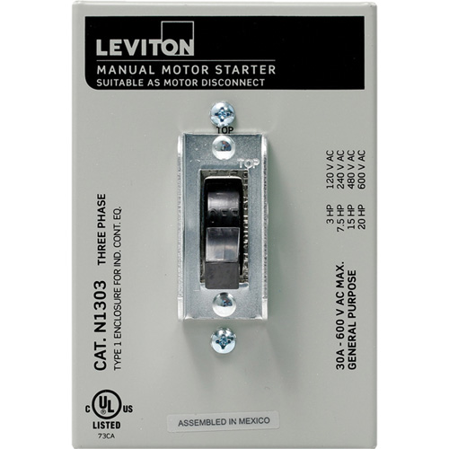 Manual Motor Controller Pryde Industrial Inc.