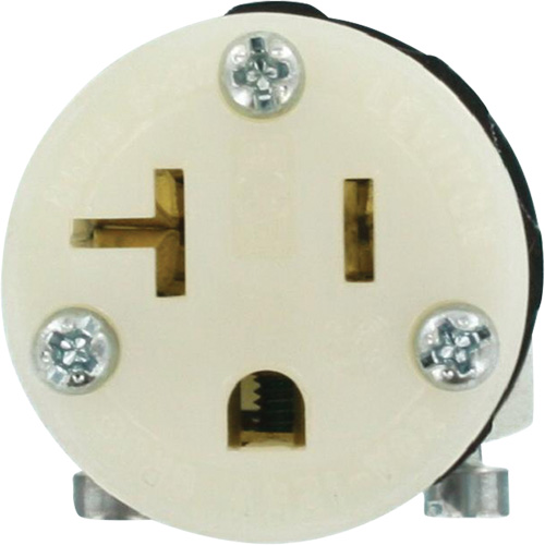 Hospital Grade Extension Plug Connector, 5-20R, Nylon Pryde Industrial Inc.