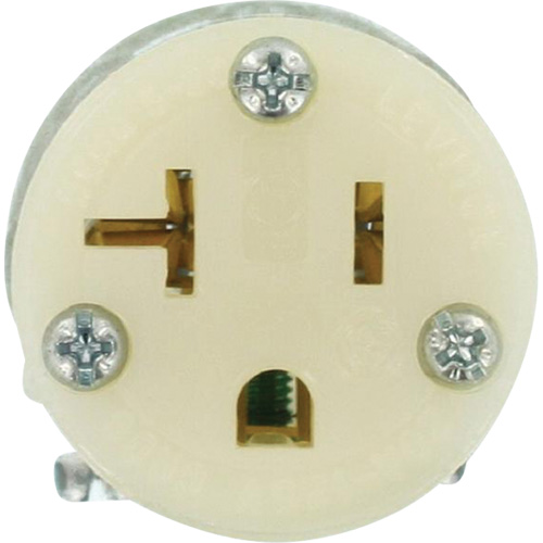 Hospital Grade Extension Plug Connector, 5-20R, Nylon Pryde Industrial Inc.