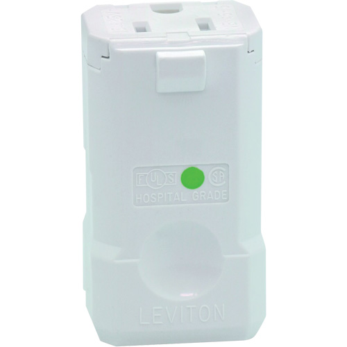 Hospital Grade Plug Connector, 5-15R, Nylon Pryde Industrial Inc.