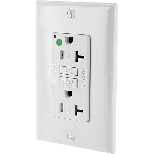 SmartlockPro&reg; Extra Heavy-Duty Self-Test GFCI Receptacle Pryde Industrial Inc.