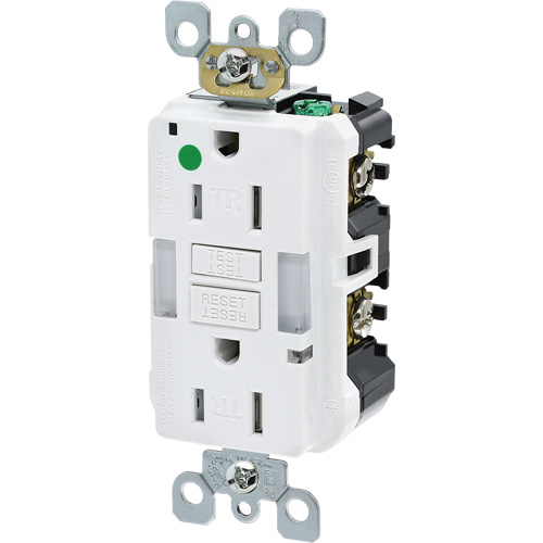 SmartlockPro&reg; Extra Heavy-Duty Self-Test GFCI Receptacle Pryde Industrial Inc.