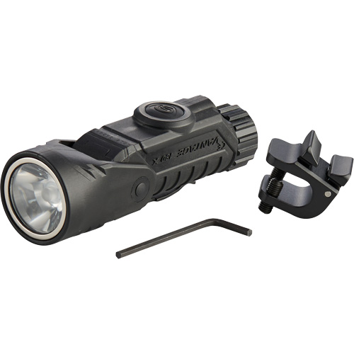 Lame de poche &agrave; alimentation multiple &agrave; angle droit pour casque Vantage 180 X, DEL, Piles Rechargeable/CR123A, Polym&egrave;re de nylon Pryde Industrial Inc.