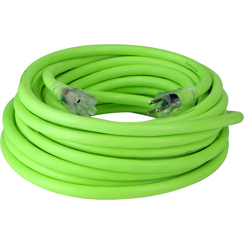 Flexzilla&reg; Pro Industrial Extension Cord, All-Weather, SJTW, 10/3 AWG, 15 A, 50' Pryde Industrial Inc.