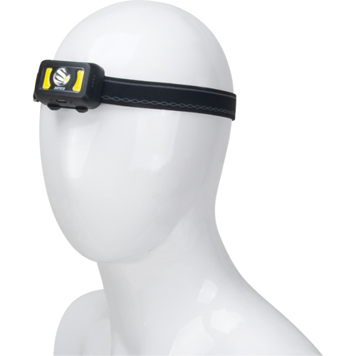 Headlamp, LED, 350 Lumens, 2 Hrs. Run Time, Rechargeable Batteries Pryde Industrial Inc.