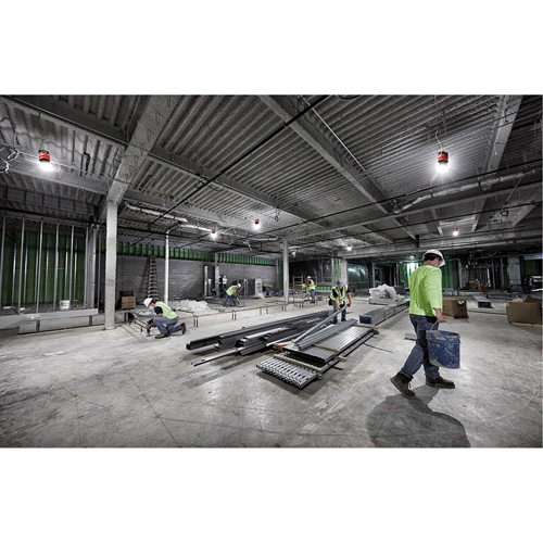 Lampe de chantier temporaire RADIUS, DEL, 130 W, 15000 lumens Pryde Industrial Inc.