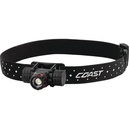 XPH25R Headlamp, LED, 460 Lumens, 9.25 Hrs. Run Time, Rechargeable/CR123 Batteries Pryde Industrial Inc.