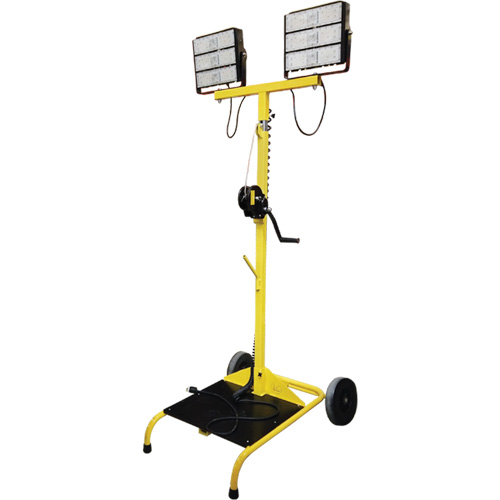 Beacon978 Light Cart with Winch, LED, 150 W, 22500 Lumens, Aluminum Housing Pryde Industrial Inc.