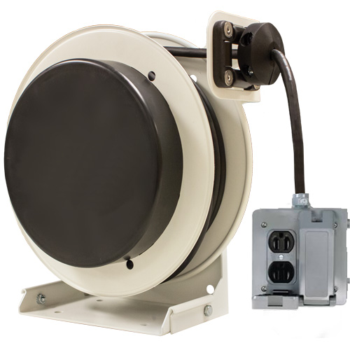 Cord Reel, 50', SJOOW, 12/3 Gauge, 15 A Pryde Industrial Inc.