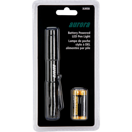 Lampe de poche stylo Cree, DEL, 90 lumens, Corps en Aluminium, piles AAA, Compris Pryde Industrial Inc.