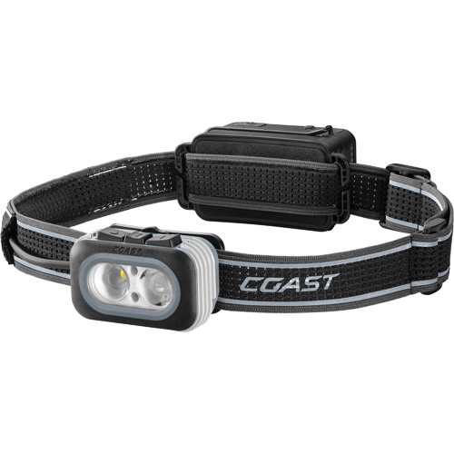 RL20RB Tri-Colour Headlamp, LED, 1000 Lumens, 16 Hrs. Run Time, Rechargeable Batteries Pryde Industrial Inc.