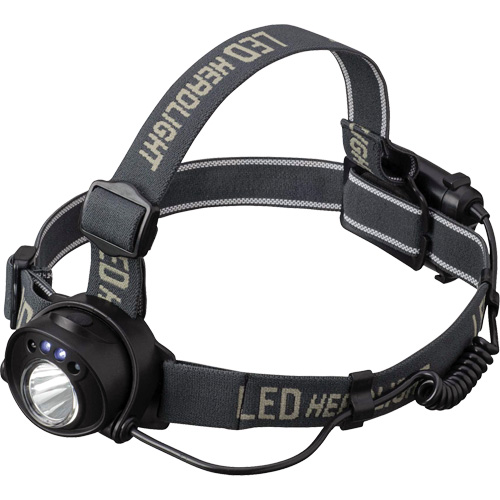 JLHL-220 Lampe frontale DMS Cree, DEL, 220 lumens, 6 hres de fonctionnement, piles AA Pryde Industrial Inc.