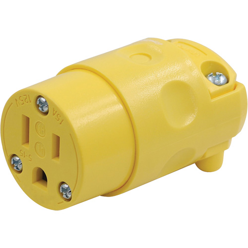 Replacement Connector, 5-15R, Plastic Pryde Industrial Inc.