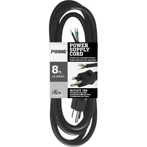 Cordon d'alimentation de rechange brun Pryde Industrial Inc.