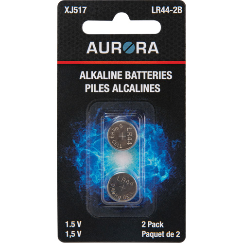 Piles alcalines LR44, 1,5 V Pryde Industrial Inc.