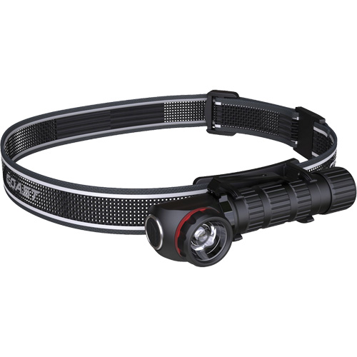 Lampe frontale avec clip de poche et aimant 2780R, DEL, 1250 lumens, 6 hres de fonctionnement, piles Rechargeable Pryde Industrial Inc.
