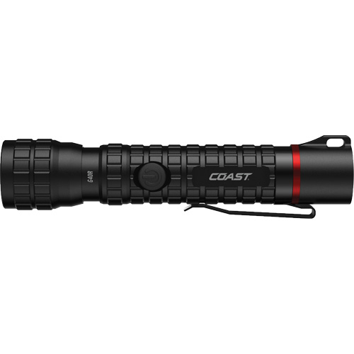 G40R Waterproof Flashlight with Twist Focus, LED, 650 Lumens, Rechargeable Batteries Pryde Industrial Inc.