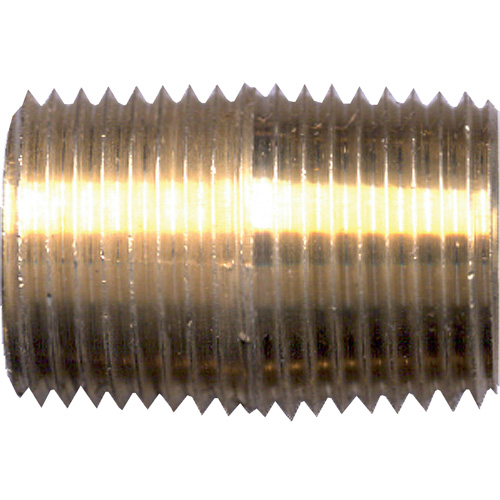 Mamelon simple, Laiton, 1/4", NPT Pryde Industrial Inc.