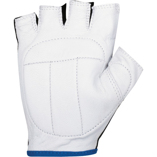 Vibration Dampening Fingerless Gloves, Size X-Large, Goatskin Palm Pryde Industrial Inc.