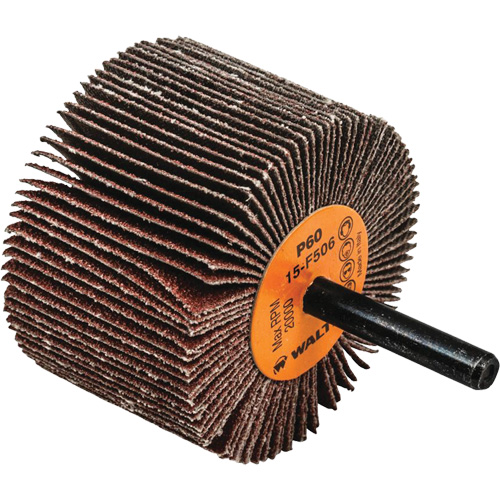Disque &agrave; lamelles Coolcut, Oxyde d'aluminium, Grain 60, 2-1/2" x 1-1/2" x 1/4" Pryde Industrial Inc.