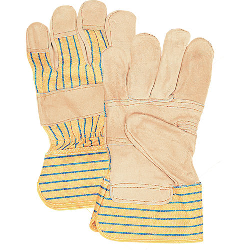 Fitters Patch Palm Gloves, X-Large, Grain Cowhide Palm, Cotton Inner Lining Pryde Industrial Inc.