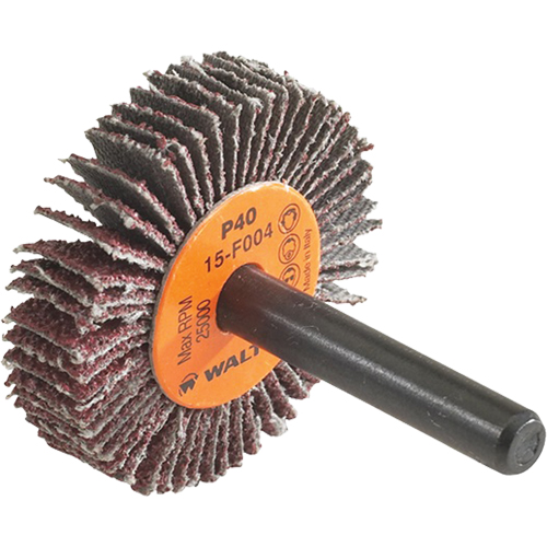 Coolcut Flap Wheel, Aluminum Oxide, 60 Grit, 1-1/2" x 3/8" x 1/4" Pryde Industrial Inc.