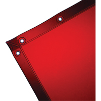 Welding Curtain, 72" x 72", Orange Pryde Industrial Inc.