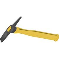 Plastic Handle Chipping Hammers, 11-7/8", 20 oz. Head, Steel Pryde Industrial Inc.