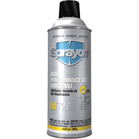 LU727 High-Performance Wet Lubricant, Aerosol Can Pryde Industrial Inc.