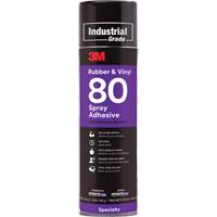 Rubber & Vinyl Spray Adhesive, Yellow, Aerosol Can Pryde Industrial Inc.