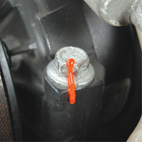 P&acirc;te indicatrice inviolable Cross-Check Torque Seal, 1 liq. oz., Tube, Jaune Pryde Industrial Inc.