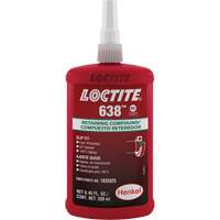 Compos&eacute; de retenue Loctite 638, 250 ml, Bouteille, Vert Pryde Industrial Inc.